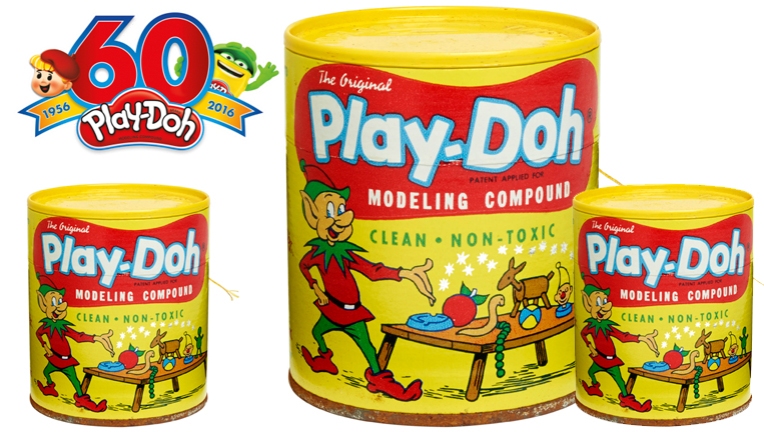 La plastilina Play Doh cumple 60 años